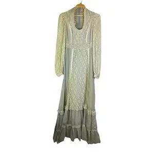 Jessica McClintock | Dresses | Vintage 7s Jessica Mcclintock Gunne Sax ...